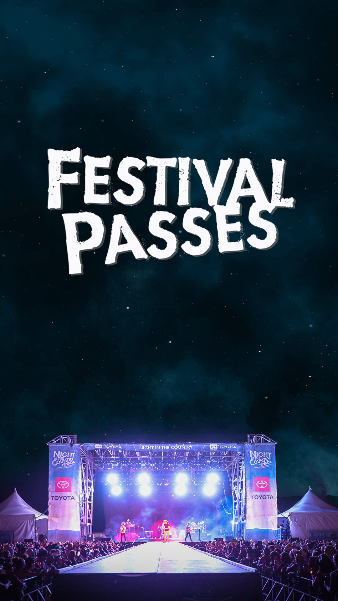 Festival Passes | Night in the Country Music Festival