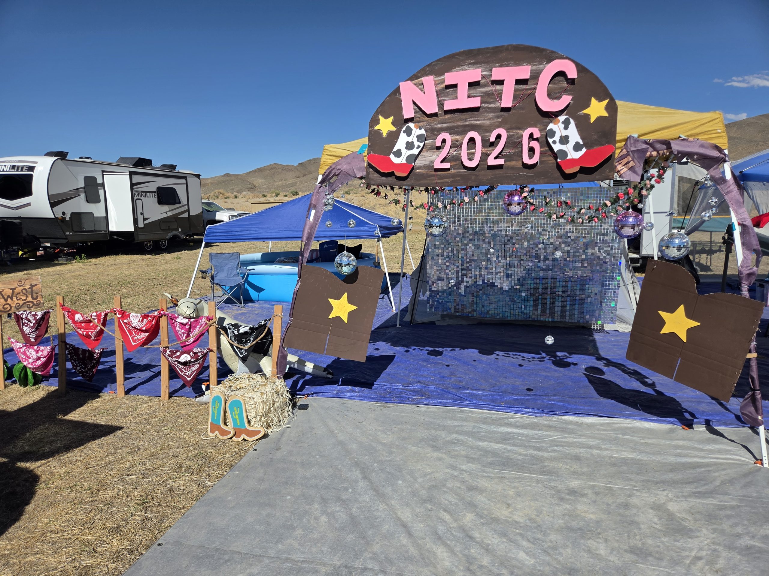 Disco Cowgirl - The Trails, Row 9, Site 45