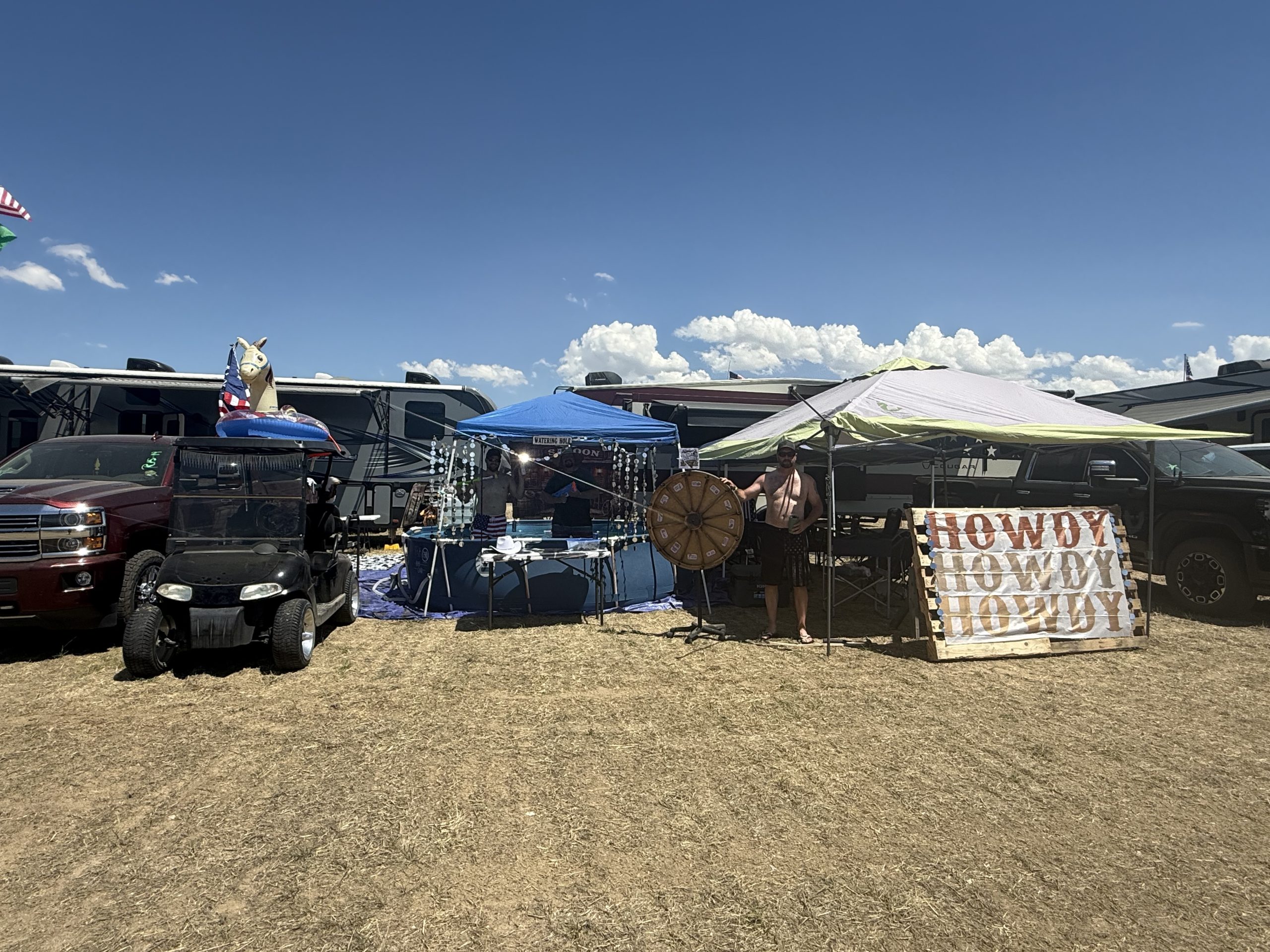 Camp Howdy Howdy - Reviglio Range, Sites 15-19