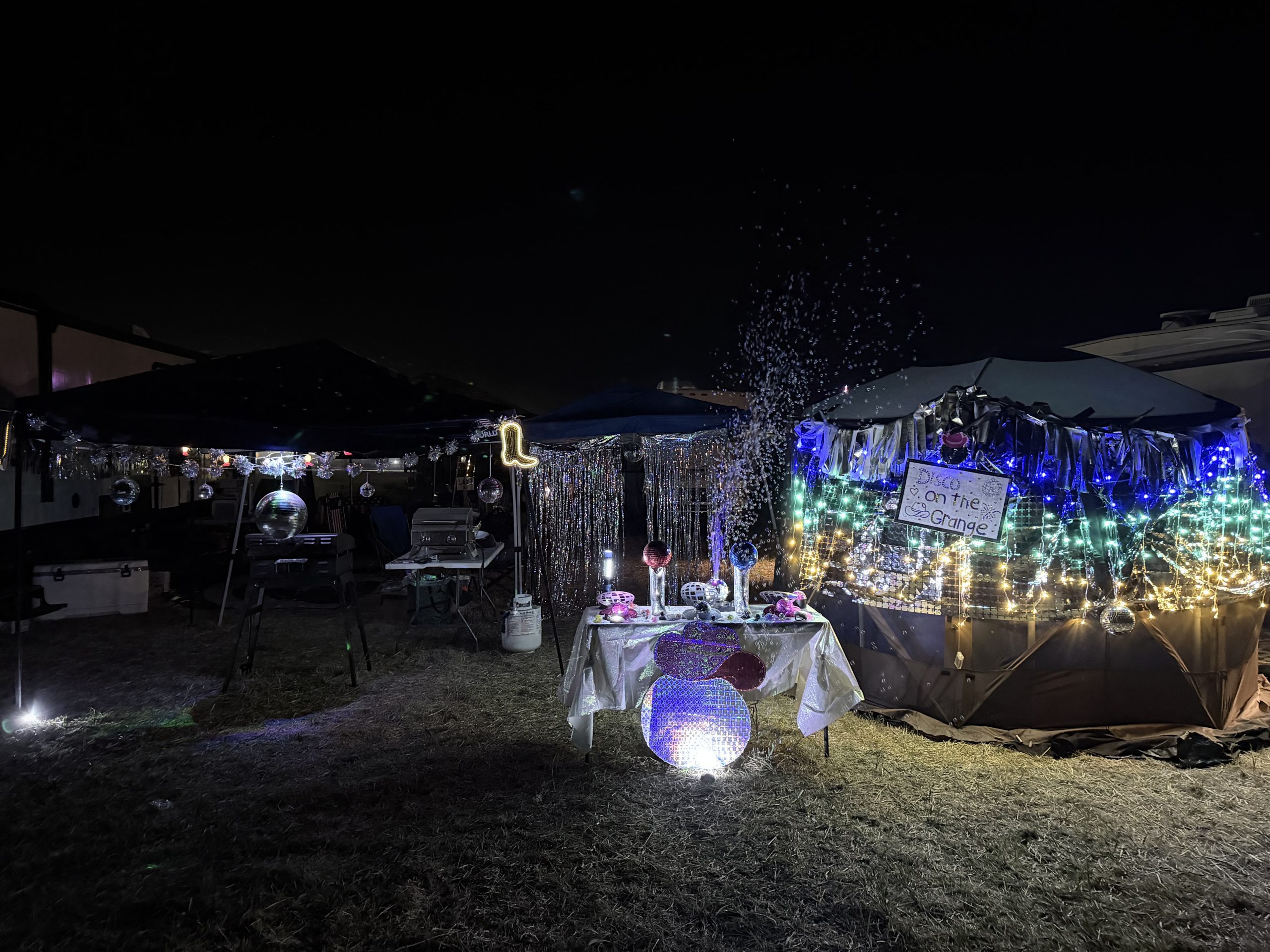 Disco on the Grange - The Basin, Row 9, Site 1-3